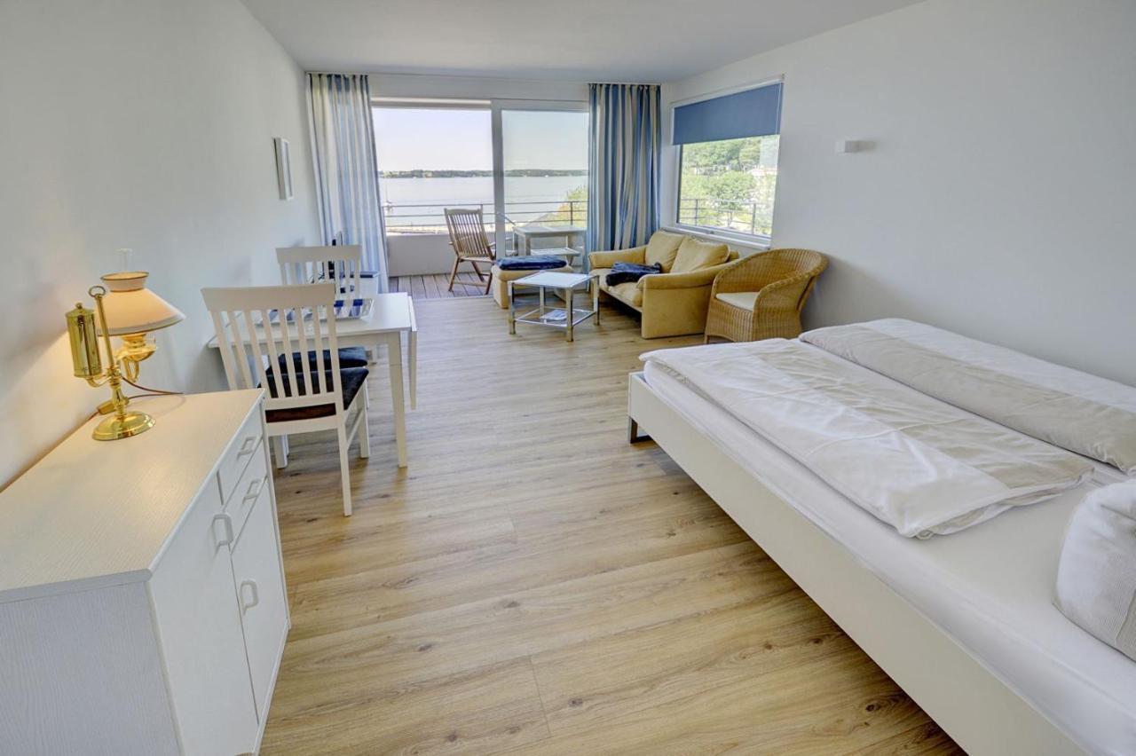 Fewo1846 Intermar - Strandbude - Studioapartment Mit Balkon Und Meerblick Gluecksburg Exterior photo